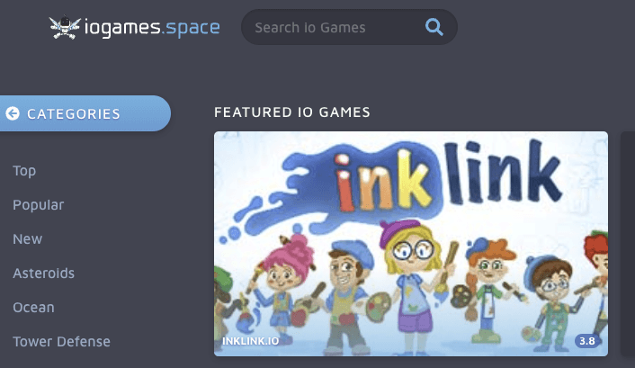 Featured game tile